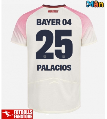 Bayer Leverkusen Exequiel Palacios #25 Bortatröja 2025-26 Kortärmad
